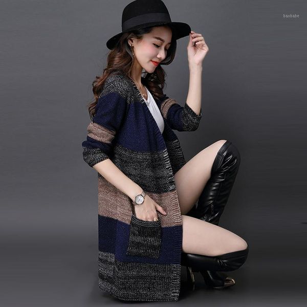leisure autumn winter long 2020 cardigan sweater fashion women long sleeve loose knitting cardigan sweater women knitted coats1, White
leisure autumn winter long 2020 cardigan sweater fashion women long sleeve loose knitting cardigan sweater women knitted coats1, White