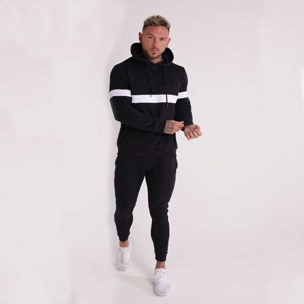 mens tracksuit 2021 trend of street striped male sports suit casual fashion style suits for men, Gray
mens tracksuit 2021 trend of street striped male sports suit casual fashion style suits for men, Gray