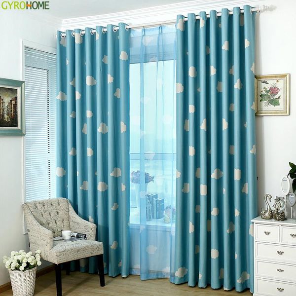 blue sky white cloud print curtains for kid's bedroom boys girls cartoon home decor window tulle
blue sky white cloud print curtains for kid's bedroom boys girls cartoon home decor window tulle