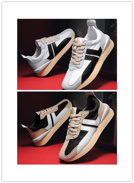 new men leather golf shoes comfortable non-slip grass sneakers training 's fashion casual sports 39-44 2750, Black
new men leather golf shoes comfortable non-slip grass sneakers training 's fashion casual sports 39-44 2750, Black