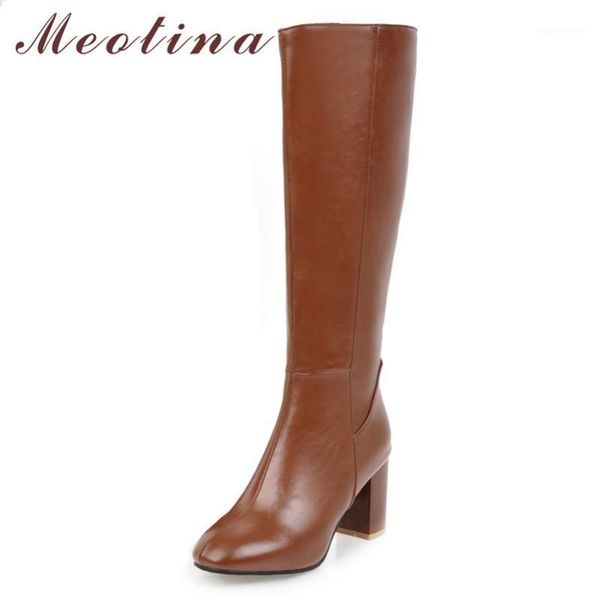 boots meotina winter knee high women zipper chunky heel tall pu leather round toe shoes ladies autumn big size 33-431, Black
boots meotina winter knee high women zipper chunky heel tall pu leather round toe shoes ladies autumn big size 33-431, Black