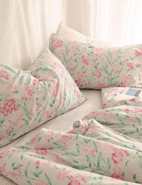 european romantic pastoral flower bedding set girl,cotton twin full home textile bed sheet pillow case quilt cover
european romantic pastoral flower bedding set girl,cotton twin full home textile bed sheet pillow case quilt cover