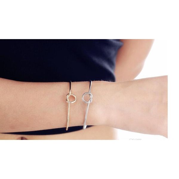 europe and united states metal gold ,sliver,rose gold color jewelry simple wind bracelet personalized knot gifts b sqczka beauty888, Black
europe and united states metal gold ,sliver,rose gold color jewelry simple wind bracelet personalized knot gifts b sqczka beauty888, Black
