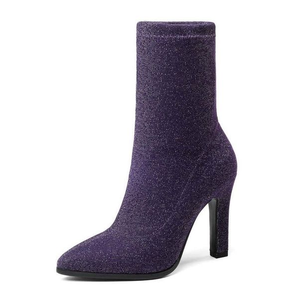 esveva 2020 femininas estiramento tecidos meados de bezerro outono sapatos bling fino salto alto apontou toe senhoras botas, Black
esveva 2020 femininas estiramento tecidos meados de bezerro outono sapatos bling fino salto alto apontou toe senhoras botas, Black