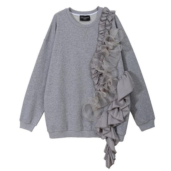 2021 woman solid korean spring sweater big ladies plied three-dimensional flower jumper p2232 gc3m, Black
2021 woman solid korean spring sweater big ladies plied three-dimensional flower jumper p2232 gc3m, Black