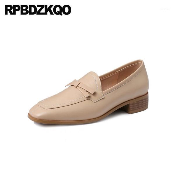 fashion pumps slip on size 4 34 block heels shoes for women genuine leather chunky casual low square toe 2020 bow ladies thick1, Black
fashion pumps slip on size 4 34 block heels shoes for women genuine leather chunky casual low square toe 2020 bow ladies thick1, Black