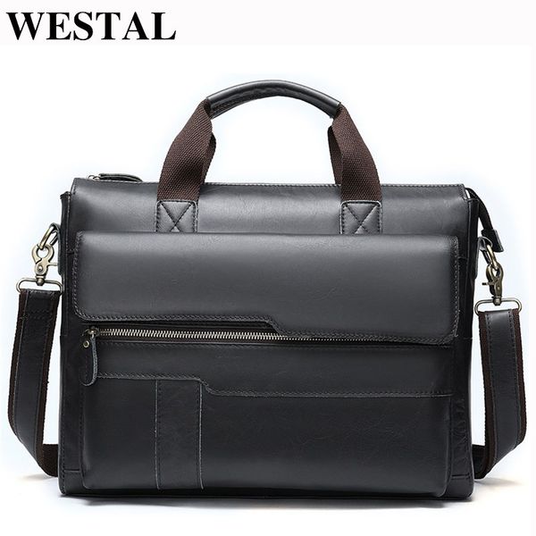 westal men briefcases men's bag genuine leather office bag for men lapbag leather briefcase handbags lawyer/work bags 8165
westal men briefcases men's bag genuine leather office bag for men lapbag leather briefcase handbags lawyer/work bags 8165