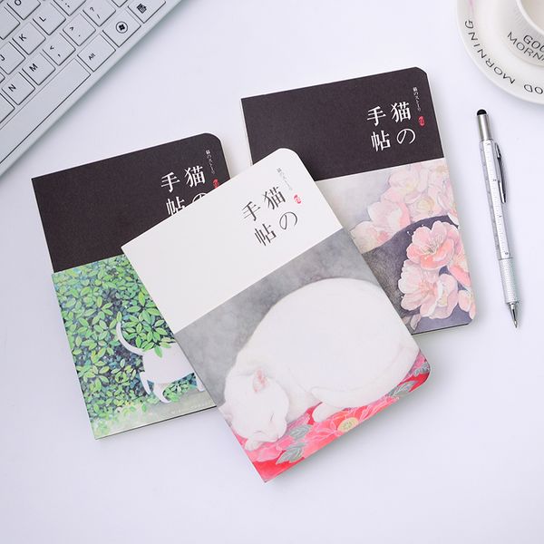 vintage japanese-style notebook diary drawing 80 sheet cute cat notebook paper sketch book office school stationery gift, Purple;pink
vintage japanese-style notebook diary drawing 80 sheet cute cat notebook paper sketch book office school stationery gift, Purple;pink