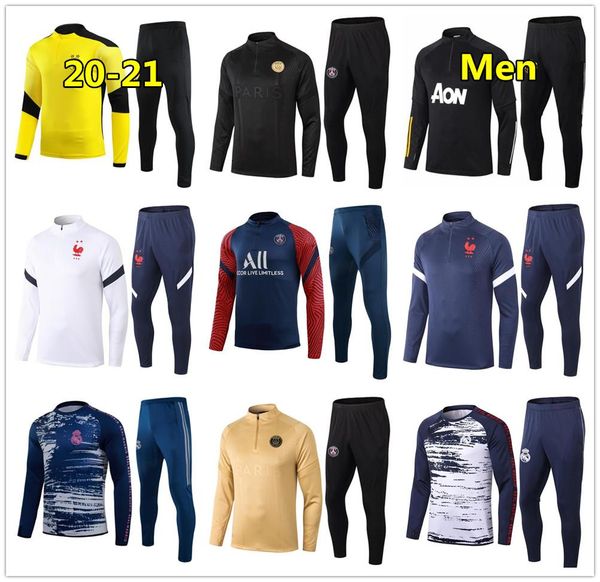20 21 mens soccer tracksuit football training suit 2020 2021 new football tracksuit jogging survetement de foot chandal, Black
20 21 mens soccer tracksuit football training suit 2020 2021 new football tracksuit jogging survetement de foot chandal, Black