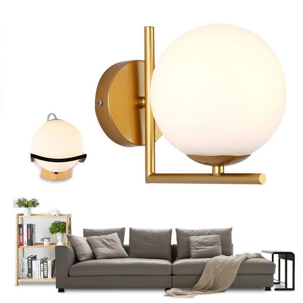 wall lamp personality creative glass ball modern nordic round light for dining bedroom restaurant bar corridor cafe
wall lamp personality creative glass ball modern nordic round light for dining bedroom restaurant bar corridor cafe