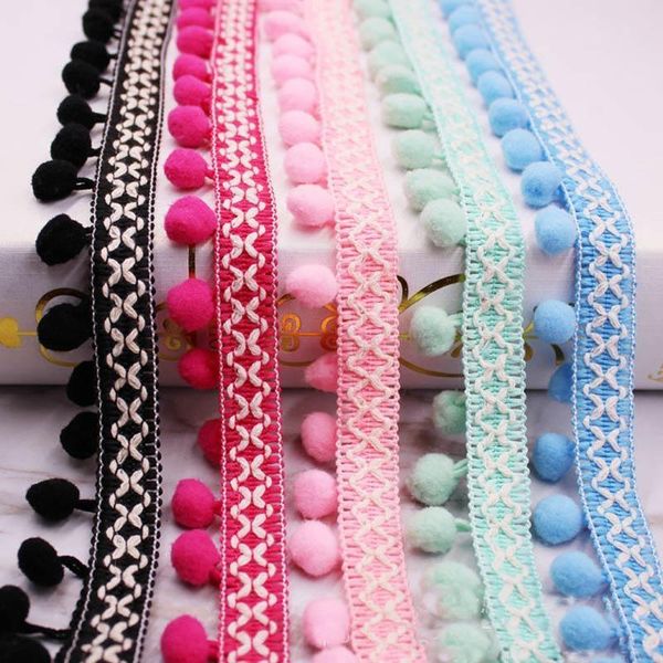 1yards lot pompom fringe trim fabric tassels fringe lace trimmings with pompom for curtains decoration diy sewing accessories h bbyjna
1yards lot pompom fringe trim fabric tassels fringe lace trimmings with pompom for curtains decoration diy sewing accessories h bbyjna