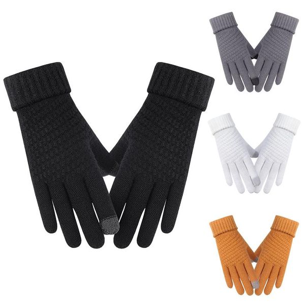 winter knitted gloves touch screen mitten thicken warm wool cashmere solid business soft gloves autumn #py10, Blue;gray
winter knitted gloves touch screen mitten thicken warm wool cashmere solid business soft gloves autumn #py10, Blue;gray