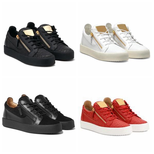 italy luxe casual shoes zipper mens women low flat shoes genuine leather mens shoes sneakers trainers, Black
italy luxe casual shoes zipper mens women low flat shoes genuine leather mens shoes sneakers trainers, Black