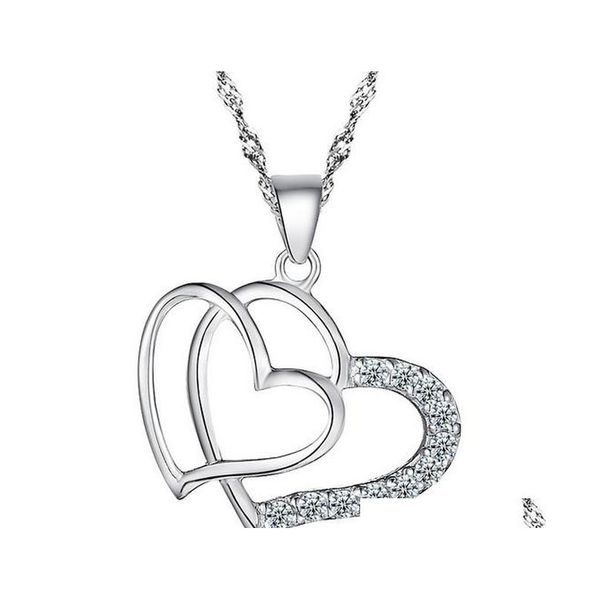 heart women pendant necklace 925 silver love charm exaggerated double heart necklace crystal pendant jewelry for ladies fashion cwbfq
heart women pendant necklace 925 silver love charm exaggerated double heart necklace crystal pendant jewelry for ladies fashion cwbfq