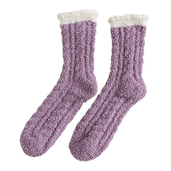 coral fleece socks autumn and winter plus velvet thick warm floor socks sleeping sleep, Black
coral fleece socks autumn and winter plus velvet thick warm floor socks sleeping sleep, Black
