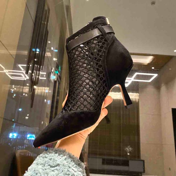 spring new designer pointed short boots, good quality designer mesh boots, high-heeled women's boots 35-43 big size boots, Black
spring new designer pointed short boots, good quality designer mesh boots, high-heeled women's boots 35-43 big size boots, Black