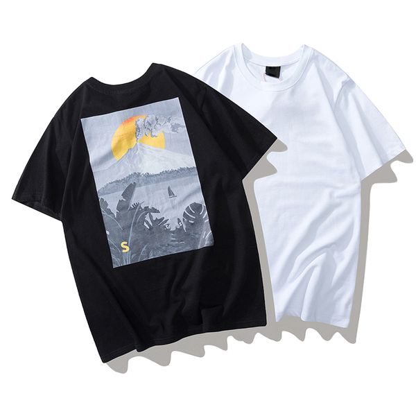 new fashion men's t-shirt stripemen cotton new hip-hop t-shirt short sleeve t-shirt breathable and soft, White;black
new fashion men's t-shirt stripemen cotton new hip-hop t-shirt short sleeve t-shirt breathable and soft, White;black