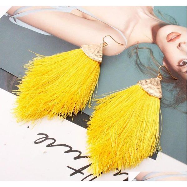 new vintage ethnic bohemia drop dangle long rope fringe cotton tassel earrings trendy sector earrings for women sqcbwm queen66, Silver
new vintage ethnic bohemia drop dangle long rope fringe cotton tassel earrings trendy sector earrings for women sqcbwm queen66, Silver