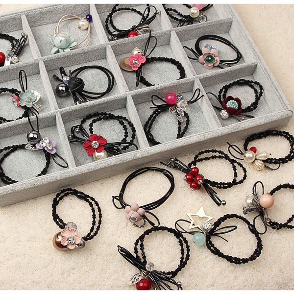 nice new hair rubber bands elastic fabric hair ties mix pearl flower bowknot pink black red blue korean style fashion jewerly for bztgz
nice new hair rubber bands elastic fabric hair ties mix pearl flower bowknot pink black red blue korean style fashion jewerly for bztgz