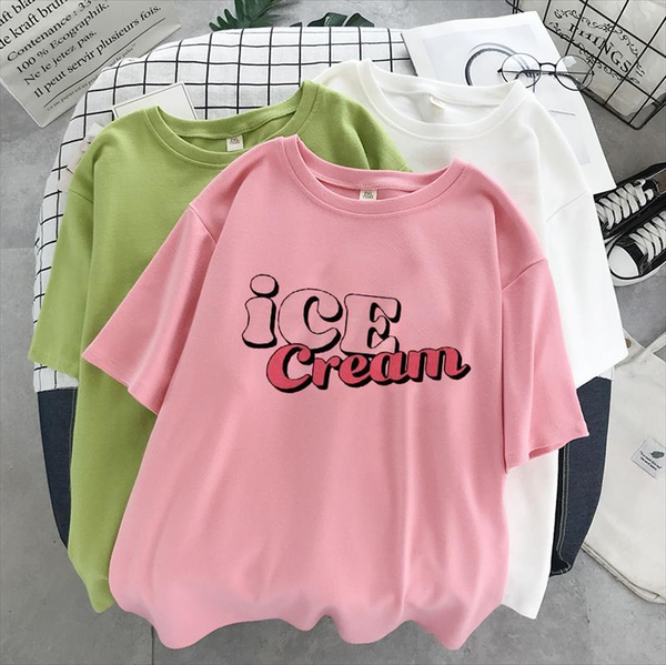 korean fashion t shirt ladies cute print harajuku t shirt new album ice cream print drop shipping, White
korean fashion t shirt ladies cute print harajuku t shirt new album ice cream print drop shipping, White