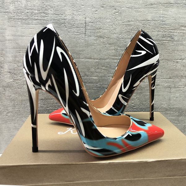 shipment the fashion casua of women finger bombs pointed high zebra leather heels printed shoes 12 8 cm stiletto 1yzi, Black
shipment the fashion casua of women finger bombs pointed high zebra leather heels printed shoes 12 8 cm stiletto 1yzi, Black