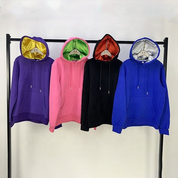 2021 attacked autumn new winter arrivals custom silk satin fashion lining mans hoodies nps0, Black
2021 attacked autumn new winter arrivals custom silk satin fashion lining mans hoodies nps0, Black