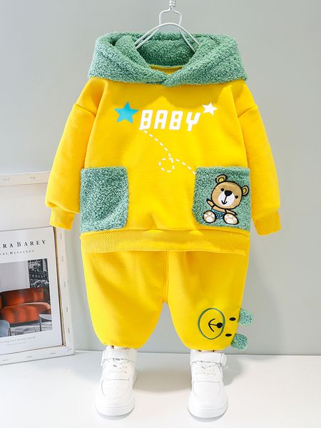 girls' suit plush two piece set 1 children's foreign baby 3-year-old girl's autumn and winter style, White
girls' suit plush two piece set 1 children's foreign baby 3-year-old girl's autumn and winter style, White