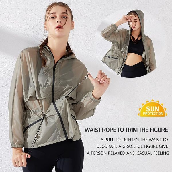 running jackets cross border european and american light breathable long sleeve skin garment frosted sense hooded windbreaker sun proof yoga, Black;red
running jackets cross border european and american light breathable long sleeve skin garment frosted sense hooded windbreaker sun proof yoga, Black;red