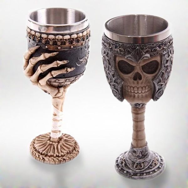 skull knight helmet goblet 3d skull head beer mug personalized skull spirit cup stainless steel halloween party bar drinking cup yl0165
skull knight helmet goblet 3d skull head beer mug personalized skull spirit cup stainless steel halloween party bar drinking cup yl0165