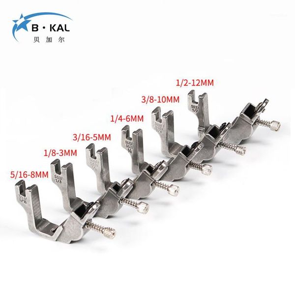 industrial sewing machine parts since s537 pull elastic presser foot for elastic shirring feet a2271, Black