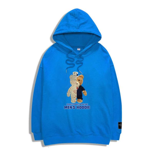casual fall 2020 new trend korean loose bear hoodie sports versatile men's sweater, Gray
casual fall 2020 new trend korean loose bear hoodie sports versatile men's sweater, Gray