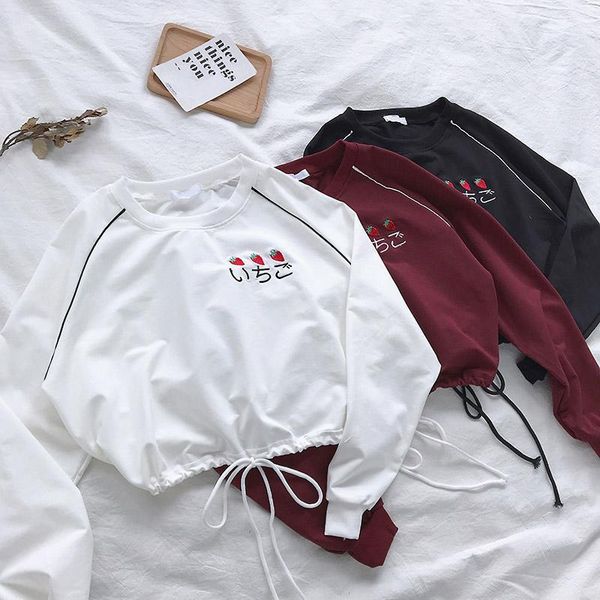 autumn t-shirts women long sleeve letter embroidery loose simple short t shirt harajuku korean casual tshirt white crop
autumn t-shirts women long sleeve letter embroidery loose simple short t shirt harajuku korean casual tshirt white crop