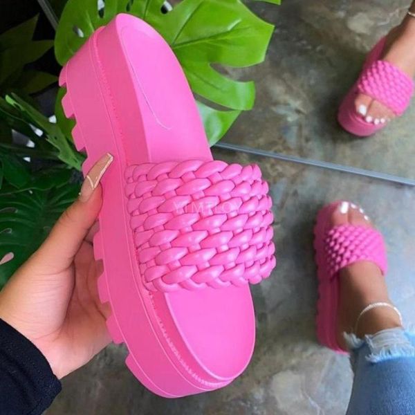 slippers 2021 summer women solid color open toe woven sandals outdoor beach shoes plus size 35-43 zapatillas mujer casa, Black
slippers 2021 summer women solid color open toe woven sandals outdoor beach shoes plus size 35-43 zapatillas mujer casa, Black