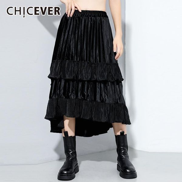 chicever patchwork asymmetrical skirt for women high waist ruffles ruched oversized female skirts fashion clothing 2020 new tide1, Black
chicever patchwork asymmetrical skirt for women high waist ruffles ruched oversized female skirts fashion clothing 2020 new tide1, Black