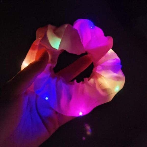 hair accessories led glowing ropes women elastic band ponytail scrunchies sports glossy satin holder g8e3
hair accessories led glowing ropes women elastic band ponytail scrunchies sports glossy satin holder g8e3