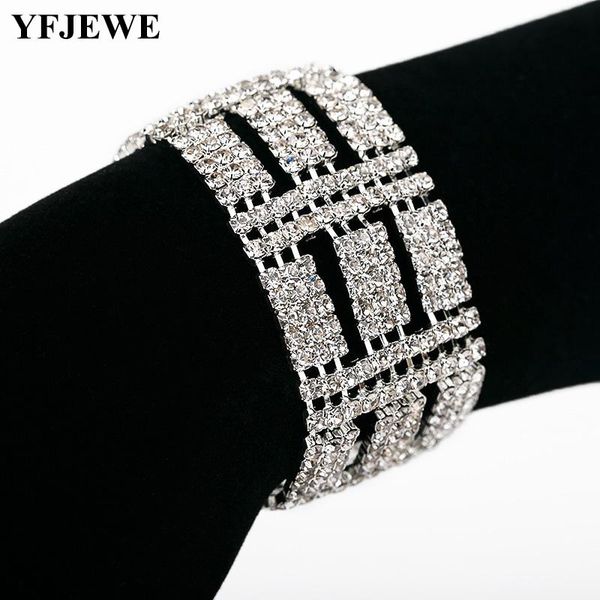 link, chain yfjewe silver plated cz crystal stone bride wedding trendy fashion women link charm widen bracelets ladies gifts b097, Black
link, chain yfjewe silver plated cz crystal stone bride wedding trendy fashion women link charm widen bracelets ladies gifts b097, Black