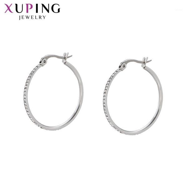 xuping personalized elegant big hoop earrings stainless steel jewelry charms styles birthday party ladies gifts s180.2-e-5881, Golden;silver
xuping personalized elegant big hoop earrings stainless steel jewelry charms styles birthday party ladies gifts s180.2-e-5881, Golden;silver