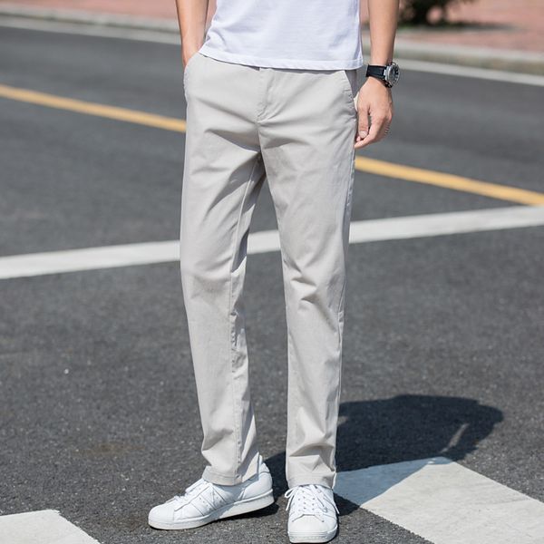 6602 autumn and winter casual loose straight fashion cotton stretch men's pants, Black
6602 autumn and winter casual loose straight fashion cotton stretch men's pants, Black