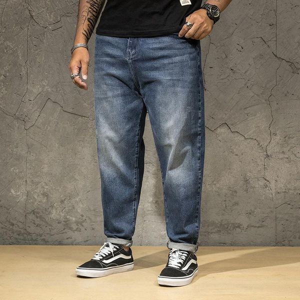 men's jeans 2021 classic loose men long pants plus size 44 46 mid waist spring summer autumn denim trousers smart casual jean blue,216
men's jeans 2021 classic loose men long pants plus size 44 46 mid waist spring summer autumn denim trousers smart casual jean blue,216