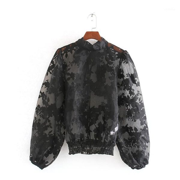 stylish women black blouse autumn 2019 new fashion long sleeve transparent shirt female 1, White
stylish women black blouse autumn 2019 new fashion long sleeve transparent shirt female 1, White