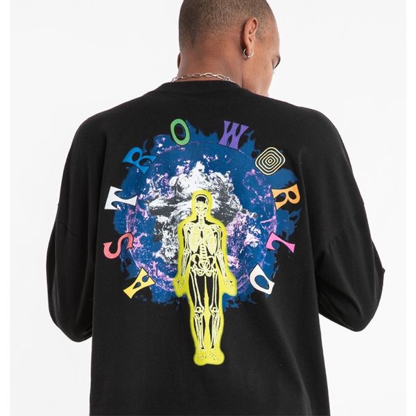 2021 new long-sleeve man hip hop sweatershirt you were here letter printing sleeve shirts x4d4, Black
2021 new long-sleeve man hip hop sweatershirt you were here letter printing sleeve shirts x4d4, Black