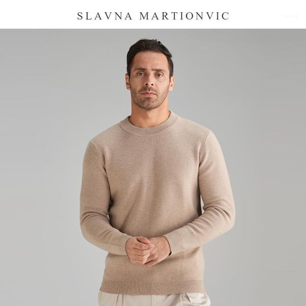 slavna martinovic solid color men's sweater turtleneck round neck half turtleneck sweater stylish comfortable men1, White;black
slavna martinovic solid color men's sweater turtleneck round neck half turtleneck sweater stylish comfortable men1, White;black