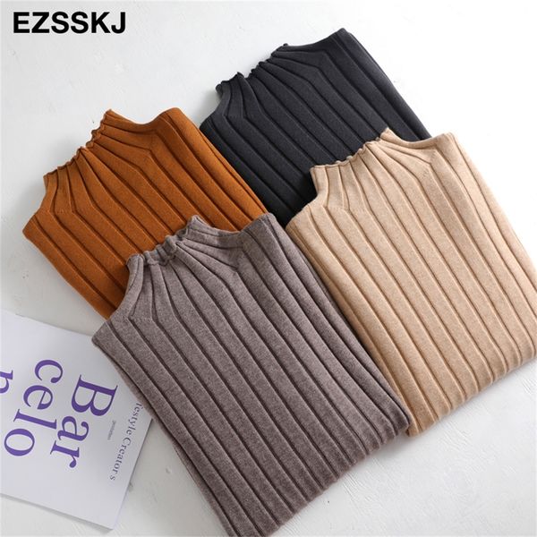 chic autumn winter thick sweater pullovers women long sleeve casual 2020 turtleneck warm basic sweater knit jumpers lj200908, White;black
chic autumn winter thick sweater pullovers women long sleeve casual 2020 turtleneck warm basic sweater knit jumpers lj200908, White;black