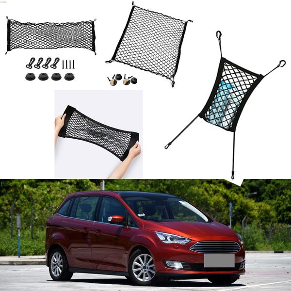 for ford grand c-max car vehicle black rear trunk cargo baggage organizer storage nylon plain vertical seat net
for ford grand c-max car vehicle black rear trunk cargo baggage organizer storage nylon plain vertical seat net