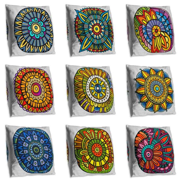 ethnic geometric circular pattern polyester double-sided throw pillowcase mandala printed sofa decorative cushion cover
ethnic geometric circular pattern polyester double-sided throw pillowcase mandala printed sofa decorative cushion cover