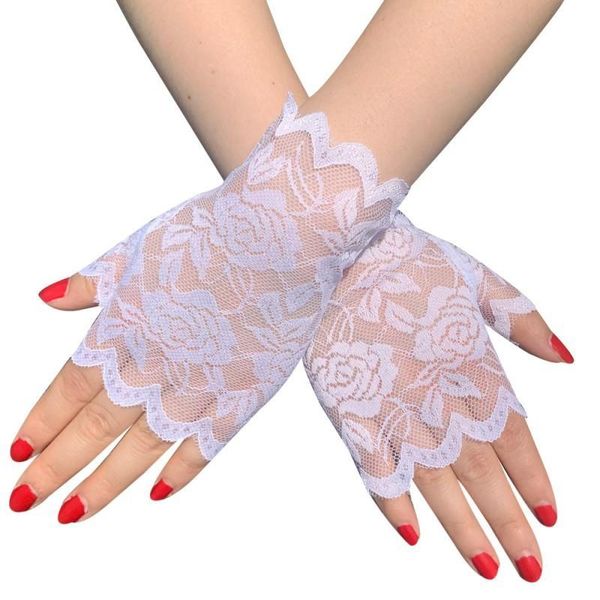 6 pairs fingerless women lace gloves floral lace gloves sunblock lace gloves dressy for wedding dinner parties st254 h jllvpi, White
6 pairs fingerless women lace gloves floral lace gloves sunblock lace gloves dressy for wedding dinner parties st254 h jllvpi, White