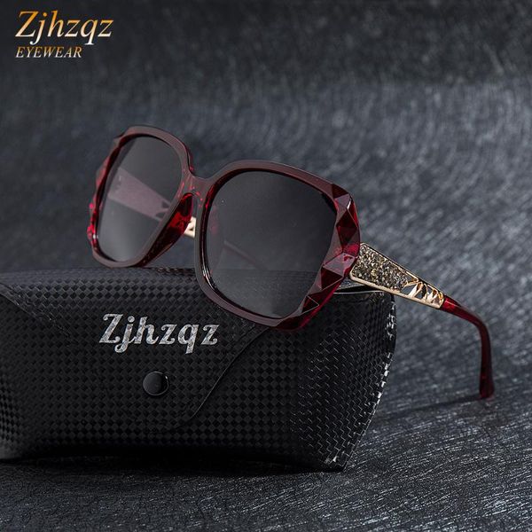 zjhzqz polarized sunglasses women brand designer oversized driving outdoor sports red purple black blue glasses, White;black
zjhzqz polarized sunglasses women brand designer oversized driving outdoor sports red purple black blue glasses, White;black