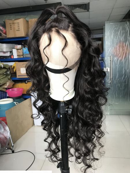 brazilian human hair lace base 360 lace wigs virgin hair natural wave 150% wigs with baby hair, Black
brazilian human hair lace base 360 lace wigs virgin hair natural wave 150% wigs with baby hair, Black