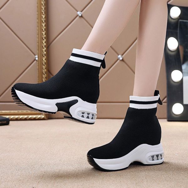 2021 new women socks snow height increasing high ladies short boots slip-on shoes footwear fashion 1 0yix, Black
2021 new women socks snow height increasing high ladies short boots slip-on shoes footwear fashion 1 0yix, Black