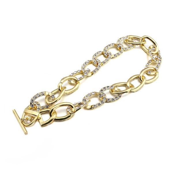 aensoa gothic gold color crystal buckle pendant choker necklace for women punk big long chain necklaces statement jewelry, Silver
aensoa gothic gold color crystal buckle pendant choker necklace for women punk big long chain necklaces statement jewelry, Silver